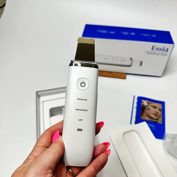 NWT Vanity Planet Essia Ultrasonic Lifting & Exfoliating Moisturizing Face Wand - Picture 6 of 10